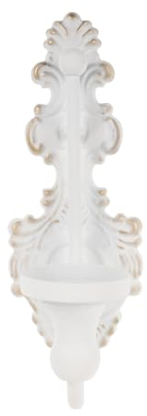 HANABASS Wandkerzenhalter Aus Eisen Nordischer Kerzenhalter Für Wohnzimmer Und Garten Kreativer Metall Kerzenständer Zur Wandmontage Für Candle-Light-Dinner Und Dekoration