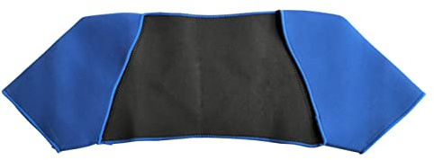 GUTEINTE Fascia Supporto Per Spalle Neoprene Supporti per Spalle Protezione Spalle Correzione Schiena Elastica Proteggi Fitness, Adatto per Sinistra e Destra, Blu (Taglia unica, Doppio Spalle)