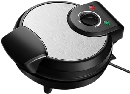 Electric Waffle Cone Maker Non Stick Deep Fill Waffle Iron Belgian & American Waffle Machine 1200W Breakfast Snacks Machine Kitchen Baking Tool