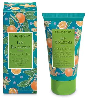 L'Erbolario Gin Botanicals Crema per le Mani 75 ml - EDIZIONE LIMITATA - fragranza Agrumata, Aromatica, Muschiata