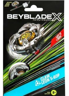 cavernedesjouets Coffret toupie - pour Beyblade Claw Leon 5-60p - Set toupie + Lanceur - Type equilibre + 1 Carte Tigre