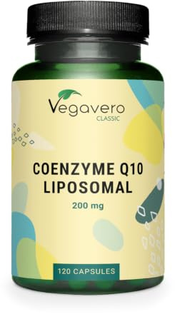 Coenzyme Q10 200 mg | Technologie Liposomale Haute Biodisponibilité | Précurseur de l’Ubiquinol | Antioxydant Puissant + Anti Age | Sans Additifs & Testé en Laboratoire | Vegavero®