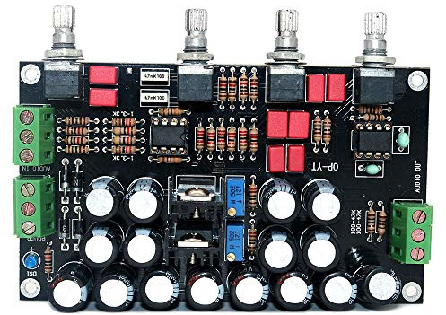 DollaTek HIFI Verstärker Audio OPA2604 + AD827 OPAMP 5532 LM337 LM317 Vorverstärker Vorverstärker Lautstärkeregler