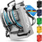 Valkental® 3in1 Fahrradtasche [Bis 25L] - Das Original - Geeignet als Gepäckträgertasche, Rucksack und Umhängetasche - 100% Wasserdicht & Reflektierend - Sichere Befestigung [Abschließbar] Laptopfach