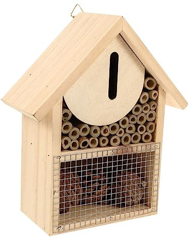 YARNOW Bienenstock Aus Holz Für Gartenhaus Zum Aufhängen Brutunterstand
