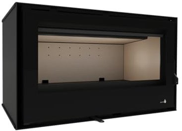 TERMOFOC - Estufa Insertable de Leña con Turbina Modelo Aveiro C895 de 9 kW