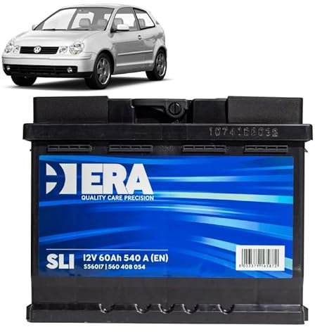 Batteria 60Ah per Volkswagen Polo 9N 1.4 1.9 TDI gasolio 2002-2014