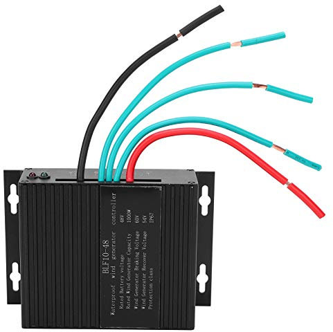 Controlador de turbina aerogeneradora de 1000 W Regulador de carga de batería IP67 Regulador de carga a prueba de agua de turbina aerogeneradora Unidad de control automático