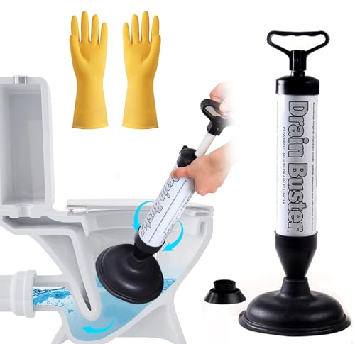 Ventosa-Sturalavandino e Stura-WC ventosa-sturalavandini - Stura Lavandini, Pömpel Abflussreiniger, Pressluft Rohrreiniger, Druckluft Pumpe per Bagno, Toilette, Vasche, Docce