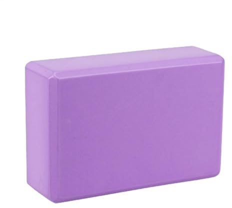 Blocs de yoga, brique de Pilates, matériau en mousse souple, haute densité, portable et léger pour accessoires d'entraînement à la maison et en plein air, 22 x 15 x 7 cm, 120 g