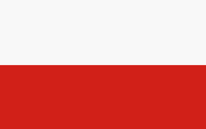Géant Drapeau de la Pologne 150 x 250 cm