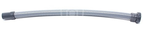 PVC-Ablaufschlauch für Spülmaschine Anschluss 1½' Aussen 37/40mm mit Schwenkanschluss ø 1'1/2 Innen - temperaturbeständig bis 90°C