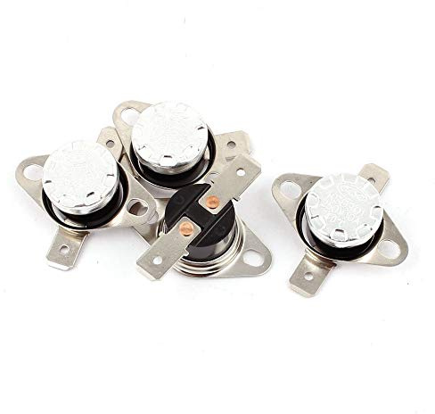10PCS (NC) KSD301 250V 10A 80°C Termostato Interruttore di Controllo Termico
