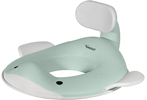 Kindsgut WC-Sitz Wal für Kinder, kindgerechtes Wal Design, in subtilen, modernen Farben, kinderfreundlich, aquamarin