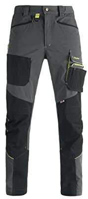 KAPRIOL - Dynamic Trousers, Dynamic Trousers Tiler Grey/Black M Unisex - Adulto