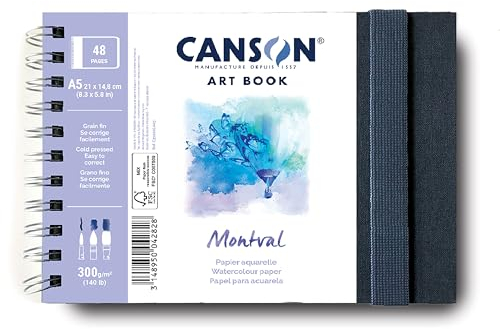 Canson C31200L003 Aquarellpapier, Papier, weiß