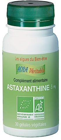 Astaxanthine bio - 30 gélules - Puissant antioxydant