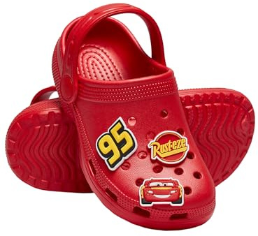 Disney Zapatos Niño Cars | Chanclas Niño Piscina | Rojo 30