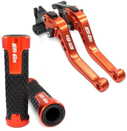 STQNXR Verstellbar Brembeshebel Für Kawasaki ER6N ER-6N ER 6N 2009-2016 Motorrad Bremse Kupplung Hebel Griff Bar Griff(8)