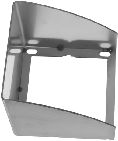 Genérico Cubierta para Enchufe de Pared de Acero Inoxidable, Caja Protectora Resistente al Agua para Exteriores E Interiores, Funda Protectora para Cocina y Baño, Protección para Enchufe