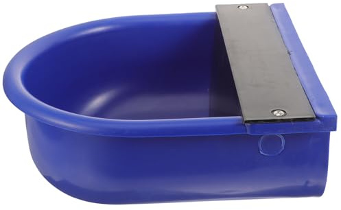 Abreuvoir pour Vaches à Niveau Constant, Contrôle Flottant Automatique | Plastique Bleu, Usage Ferme pour Bovins et Chevaux, sans Déformation, Alimentation Continue Couleur Aléatoire