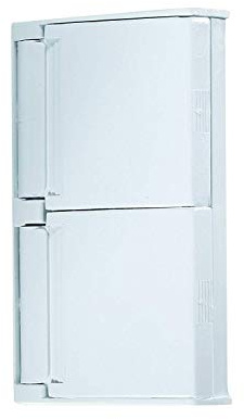 RV Designer S905 - Weatherproof Dual AC Outlet with Snap Cover Plate, White