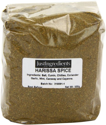 JustIngredients Essentials Harissa Spice Blend 500 g - Pack of 2