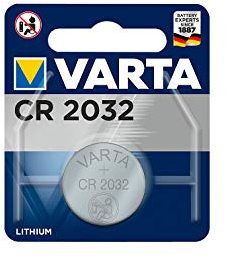 Lindemann CR2032 Varta Button Battery Lithium Battery, 3 V