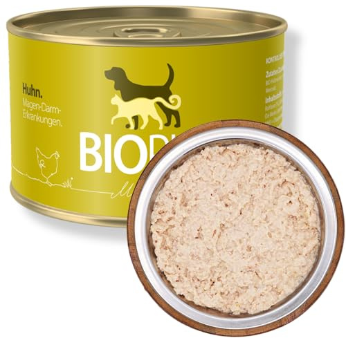 Premium Bio Diätfutter Magen- und Darmerkrankungen 400g, 6er Pack (6 x 400 g) Hundefutter nass