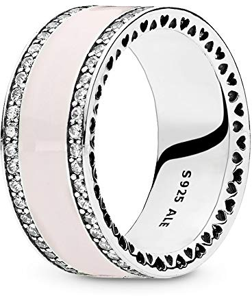 Pandora Damen-Bandring 925 Sterlingsilber mit '- Ringgröße 52 (16.6) 191024EN40-52