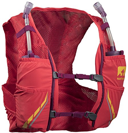 Nathan NS4545 – 0326 – 33 Femmina Vapormag 2.5l Running Hydration Packs, Ibisco/Magenta Viola, Medium
