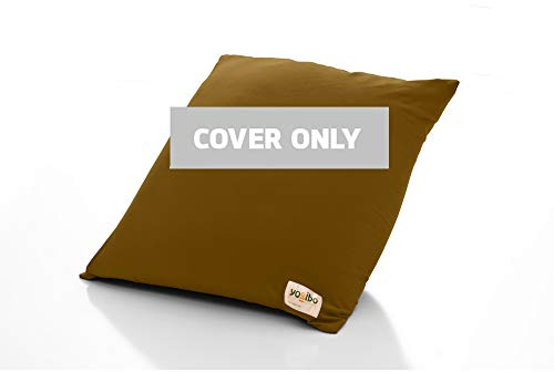 Yogibo Mini Bean Bag Replacement Cover, Removable, Washable, Brown