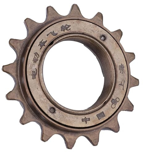 Alomejor Fahrrad Freilauf 16 Zähne Single Speed ​​Freilauf Schwungrad Kettenrad Getriebe Fahrradzubehör