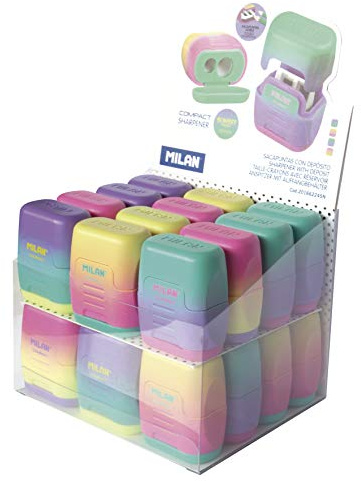 Caja expositora 24 sacapuntas COMPACT Sunset