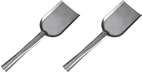 TOPBATHY 2stücke Küchen-aschenschaufel Praktische Kohleschaufel Für Grill Und Ofen Robuste Reinigungsschaufel Mit Langem Griff Für Einfache Handhabung Leicht Und Tragbar Für