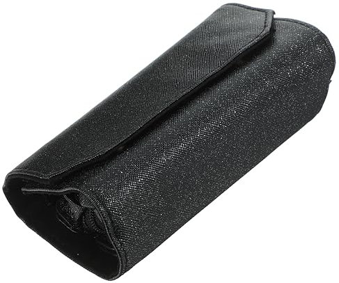 Cabilock Faltbare Schmuckaufbewahrungstasche Aus Pu Reise-schmuck-organizer Schmuck-reisetasche