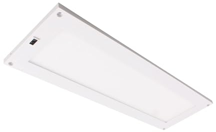NCC-Licht LED Unterbauleuchte Salva Panel Weiß 30x10cm 5W 230lm warmweiß 3000K Dimmbar mit Sensor