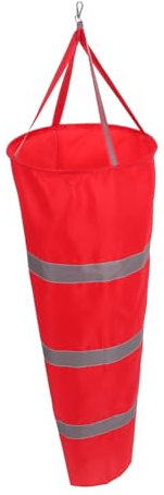 Supvox Wasserdichter Windsock Mit Reflektierendem Gürtel Windrichtungsmesser Für Garten Und Outdoor Langlebig Und Wetterfest Effektive Windmessung Für Gartenanlagen