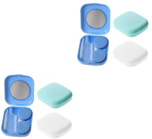 TOVINANNA 6sätze Kontaktlinsen Aufbewahrungsboxen Tragbare Organizer Für Kontaktlinsen Robustes Design Für Unterwegs Für Reisen Und Outdoor-aktivitäten