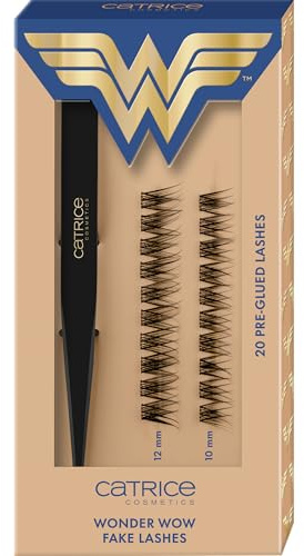 Catrice Wonder Wow Fake Lashes, künstliche Wimpern, Falsche Wimpern-Effekt, Expressergebnis, Einfach zu entfernen, natürlich, vegan, Nanopartikel frei, 3er Pack (3x20pcs)