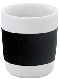 KAHLA Mini-Becher TOUCH FIVE SENSES Banderole, 0,09 l schwarz (H.Nr. 394604A24115C)