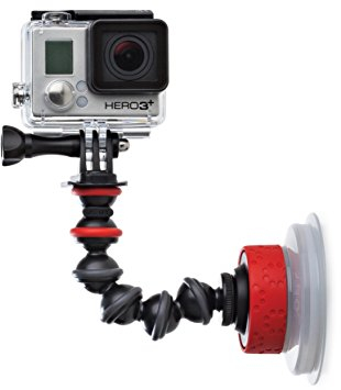 JOBY JB01329-BWW GorillaPod Arm and Suction Cup, Flexible Arm and Suction Cup for Camera, GoPro, 360 and Other Action Cameras