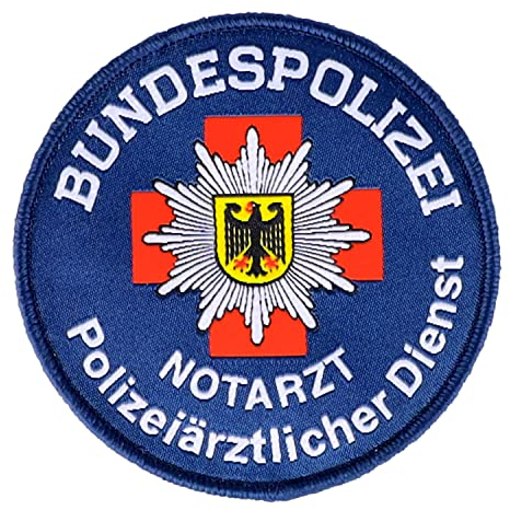 RescPol Abzeichen Bundespolizei Polizeiärztlicher Dienst Notarzt
