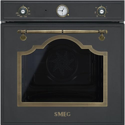 SMEG Four encastrable émail lisse SF700AO, Cortina, 70 litres, 6 modes de cuisson
