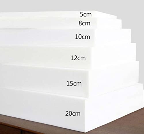 Skumfyllning med hög densitet, 100 x 30 x 3 cm, skumfyllning med hög densitet, för soffkuddar, ersättningsskum för att skära till alla storlekar, för hemtillbehör