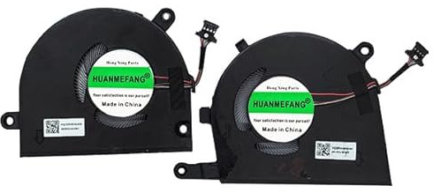 HUANMEFANG Replacement New Laptop CPU and GPU Cooling Fan for Lenovo ideapad Yoga Slim 7-13ITL05 7-13ACN05 Yoga 13S 13SITL 2021 P/N 5F10S13925 DC5V 0.5A Fan