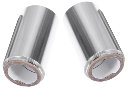Haarfärbefolie 2 Rollen aus Tin Foil Silber für Salon