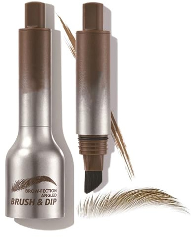 Liquid Eyebrow Pen for Women - Brow-Fection Angled Brush Eyebrow Pencil - Long Lasting Waterproof Brow Pen - Smudge Proof Eyebrow Pencils, Creates Natural Looking Brows