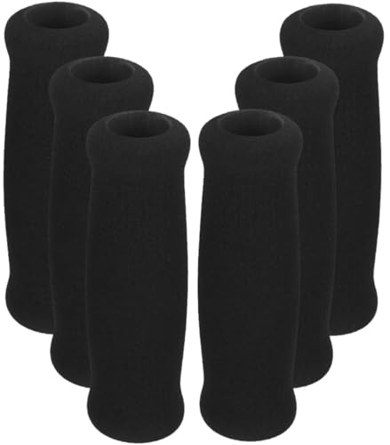 NOLITOY 6pezzi Manicotti Manici Stampelle Antiscivolo Spessi Guanti Impacco Mani Comfort Ergonomici Per Bastone Da Passeggio e Accessori