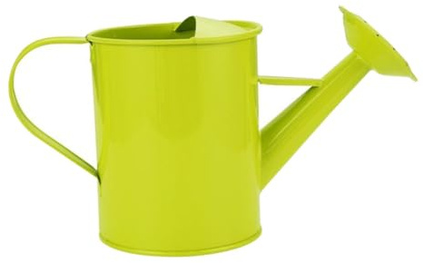 BESPORTBLE Regadera de Jardín de Hierro 600ml Verde para Niños, Herramienta de Suministro de Jardinería Ergonómica Antideslizante, Adecuado para Regar Plantas en Casa y Actividades al Aire Libre